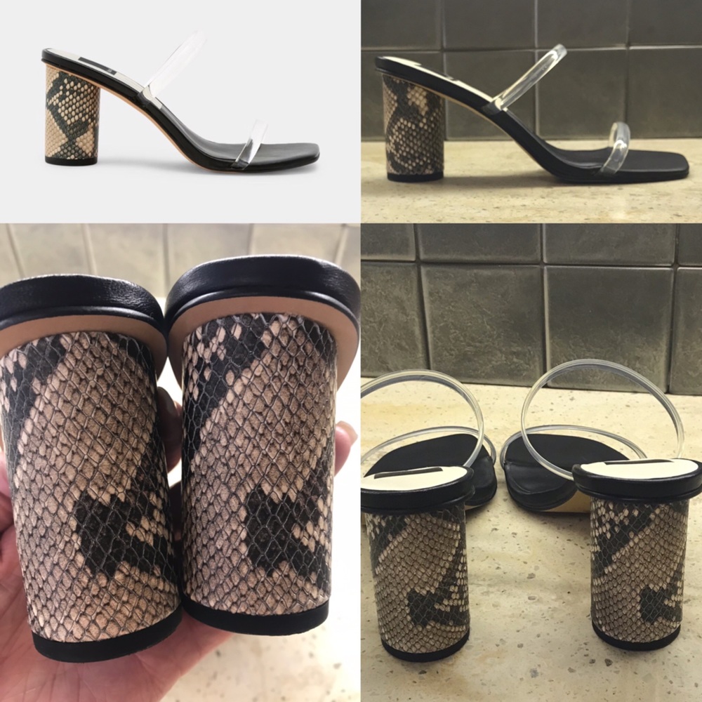 Dolce Vita Noles heels in black/crystal size 8